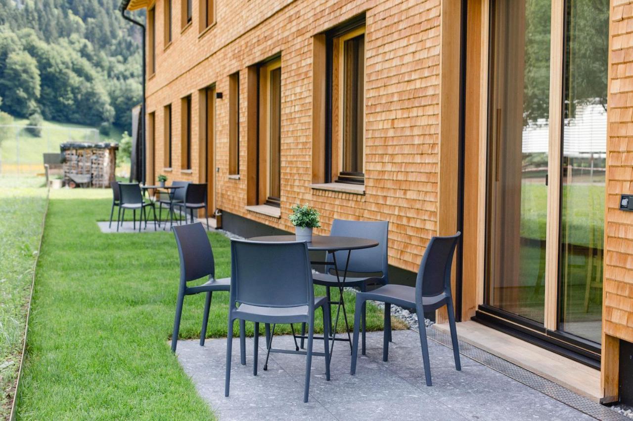 Am Greben Apartments Drei - Vier - Fuenf Bezau Bagian luar foto